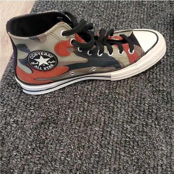 Converse Chuck Taylor Hybrid Camo High Top Casual Sneakers - Picture 3 of 7